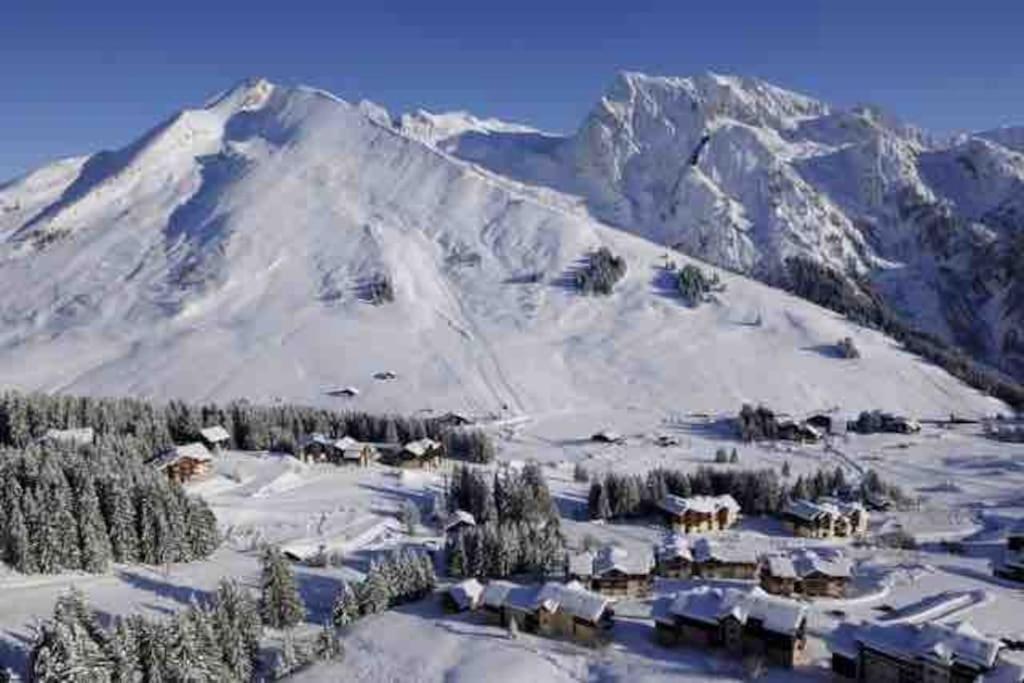 Appartement La Clusaz Avec Terrasse Sur Les Pistes De Ski Маніґо Екстер'єр фото